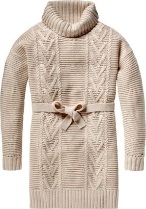 Tommy Hilfiger Long sleeve, roll neck jumper dress. added tie to