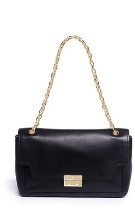 'Elise' leather shoulder bag