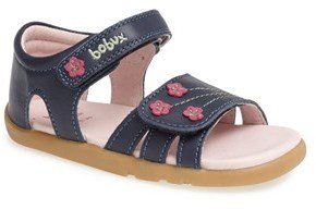 Bobux 'I-Walk - Bloom' Leather Sandal (Walker & Toddler)