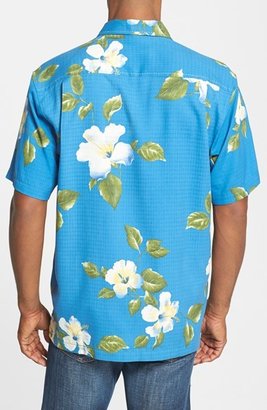 Tommy Bahama 'Sunlit Hibiscus' Regular Fit Silk Campshirt