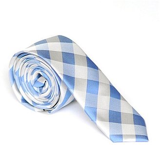 Skinny Tie Madness Riddle Me Blue