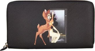 Givenchy Bambi & Female Form Zip-Around Wallet-Multi