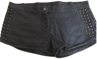 American Retro Grey Cotton Shorts
