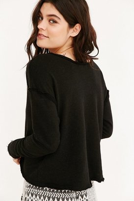 Truly Madly Deeply Cropped Henley