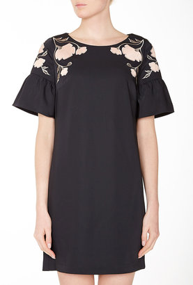 ALICE by Temperley Mini Embroidered Poppy Dress