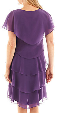 Stenay Short-Sleeve Tiered Dress