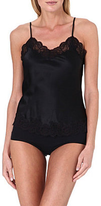 Nk Imode Lace-detailed silk camisole