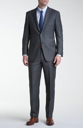 Hickey Freeman 'GlenPlaid' Wool Suit