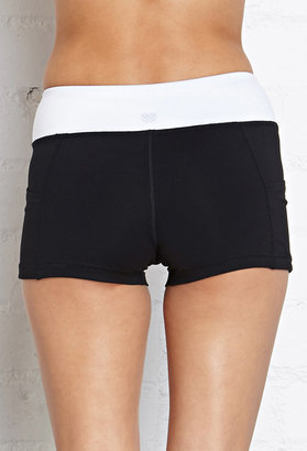 Forever 21 Colorblocked Athletic Shorts