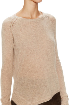 Iris Cashmere Pointelle Detail Sweater