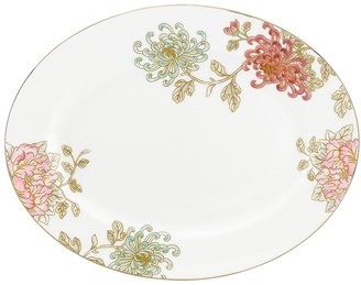 Marchesa by Lenox Painted Camellia Oval Platter, 13