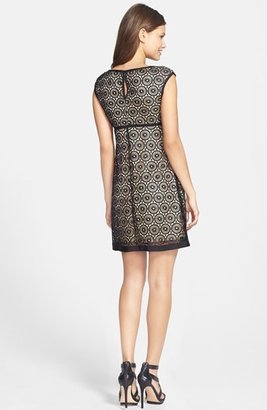 Laundry by Shelli Segal Eyelet Lace Fit & Flare Dress