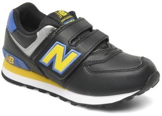 New Balance Kids's KV574-M Low rise Trainers in Black