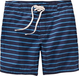 Old Navy Men's Striped Short Board Shorts (7")