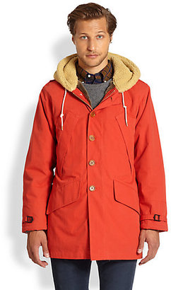 Gant Winter Flyer Faux Fur-Lined Jacket