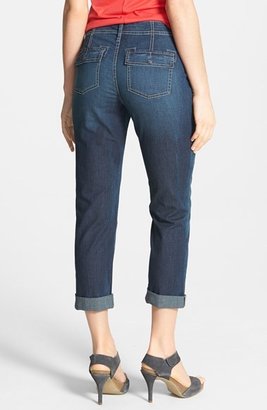 Jag Jeans 'Andrew Surplus' Crop Jeans (Bowie Blue) (Petite)