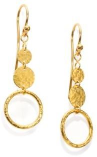Gurhan Lush 24K Yellow Gold Drop Earrings