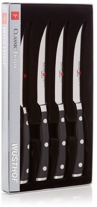 Wusthof Classic IkonFour-Piece Steak Knife Set