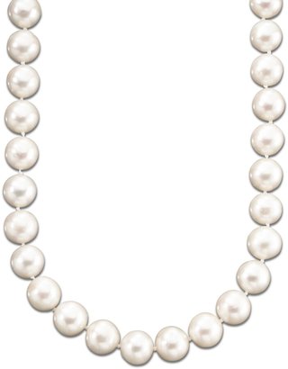Belle de Mer Cultured Freshwater Pearl Necklace in 14k Gold (8-1/2-9-1/2mm)