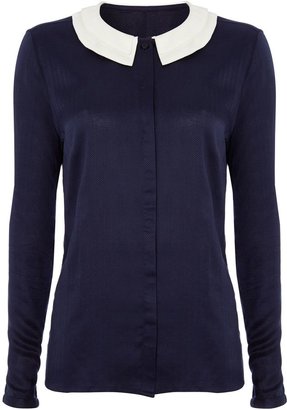 House of Fraser Dickins & Jones Cecilia double collar blouse