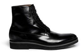 Nobrand Lace-up leather boots