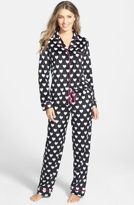 DKNY Long Sleeve Microfleece Pajamas