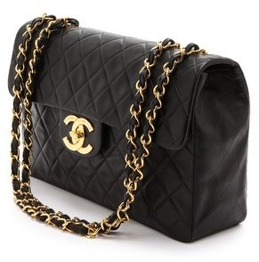 WGACA What Goes Around Comes Around Chanel Jumbo Flap Bag