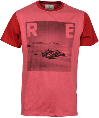 Realm & Empire Cayenne Marl Crew Neck T-Shirt