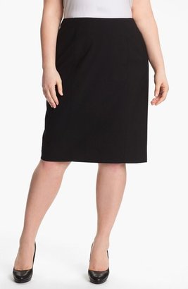 Sejour 'Ela' Pencil Skirt (Plus Size)