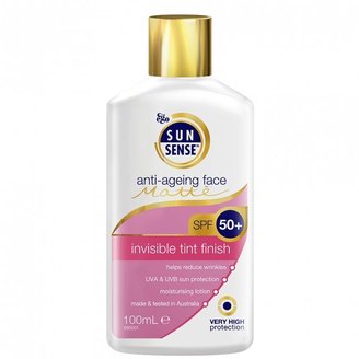 Ego Sunsense Anti-Ageing Face Invisible Tint Matte Lotion 50+ 100 mL