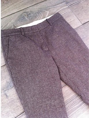 Laurence Dolige Brown Wool Trousers