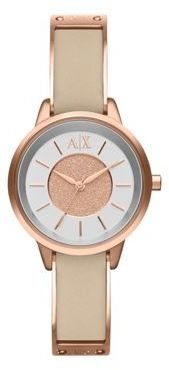 Armani Exchange Ladies rose gold watch