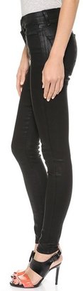 J Brand 23110 High Rise Coated Jeans