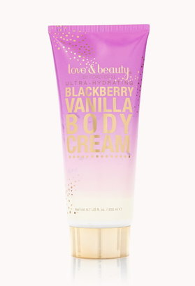 Forever 21 LOVE & BEAUTY Blackberry Vanilla Body Cream