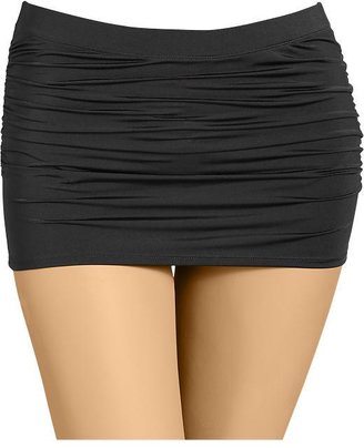 Old Navy Women's Plus Ruched-Side Swim Skirts