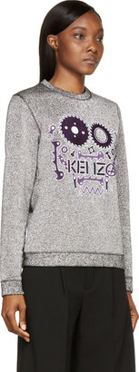 Kenzo Silver Monster Lurex Sweater