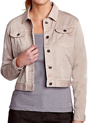 Woolrich Poplar Cropped Twill Jacket (For Women)