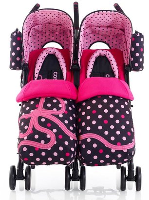 Cosatto Supa Dupa Twin Stroller - Bow How