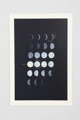 Urban Outfitters Paul Tebbott Must Be The Moon Art Print