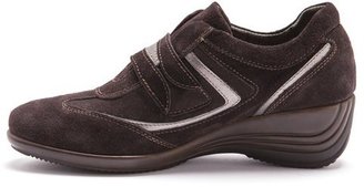 La Redoute PEDICONFORT Leather Derby Shoes with Touch 'n' Close Tab