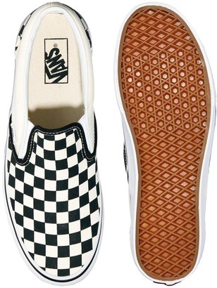 Vans Classic Slip-On Checkerboard Plimsolls