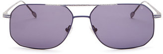 John Varvatos Collection Men's Geo Aviator Sunglasses
