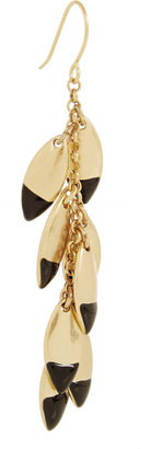 J.Crew Enameled gold-tone earrings