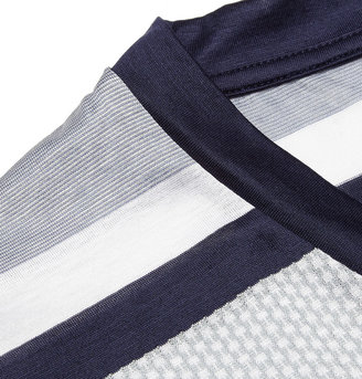 Zimmerli Striped Cotton-Jersey Pyjama Set