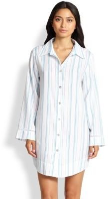 Oscar de la Renta Sleepwear Cotton Sleep Shirt