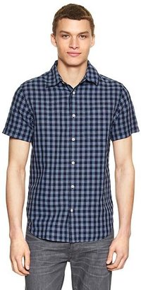 Gap Linen-cotton checkered shirt