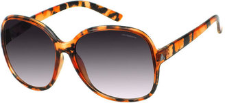 Liz Claiborne Bellbottom Square-Frame Sunglasses