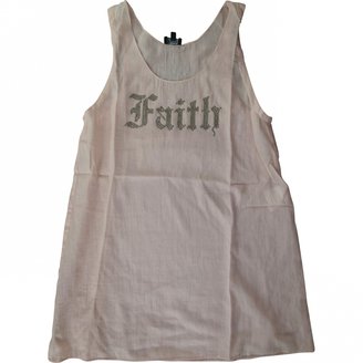 Faith Connexion Smock - Salmon-Coloured Vest Top - Size 36