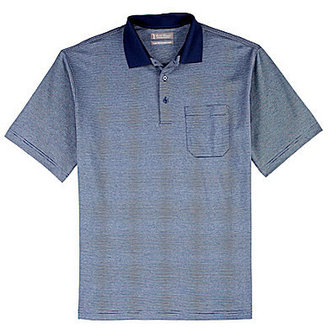 Daniel Cremieux Signature Short-Sleeve Triple Mercerized Thin Stripe Shirt