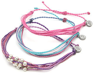 Pura Vida Pink Bead Multi Bracelet Pack